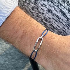 - DOUBLE OVAL white gold