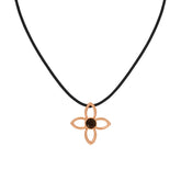 一 Clover 3D XL Gemstone Necklace