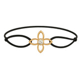 CLOVER 3D Diamond Yellow Gold