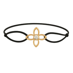 CLOVER 3D Diamond Yellow Gold