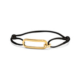 - DOUBLE OVAL diamond yellow gold