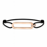 - DOUBLE OVAL diamond rose gold