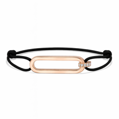- DOUBLE OVAL diamond rose gold
