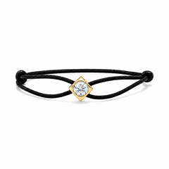 CUBE diamond yellow gold
