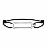 - DOUBLE OVAL white gold