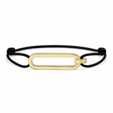 - DOUBLE OVAL yellow gold