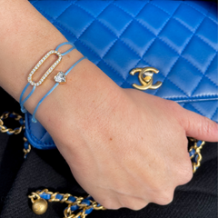 OVAL diamond yellow gold
