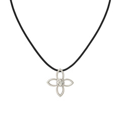 一 Clover 3D Diamond Necklace