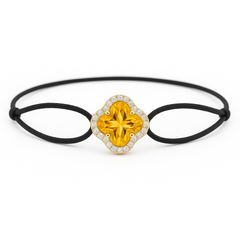 - Bracelet Flower Citrine