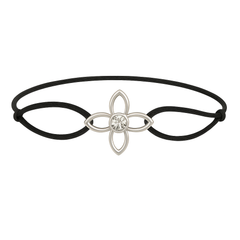 CLOVER 3D Diamond White Gold