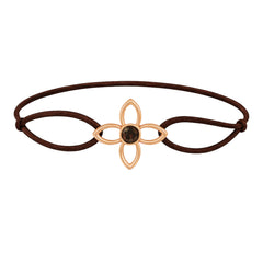 CLOVER 3D Gemstone Smoky Quartz