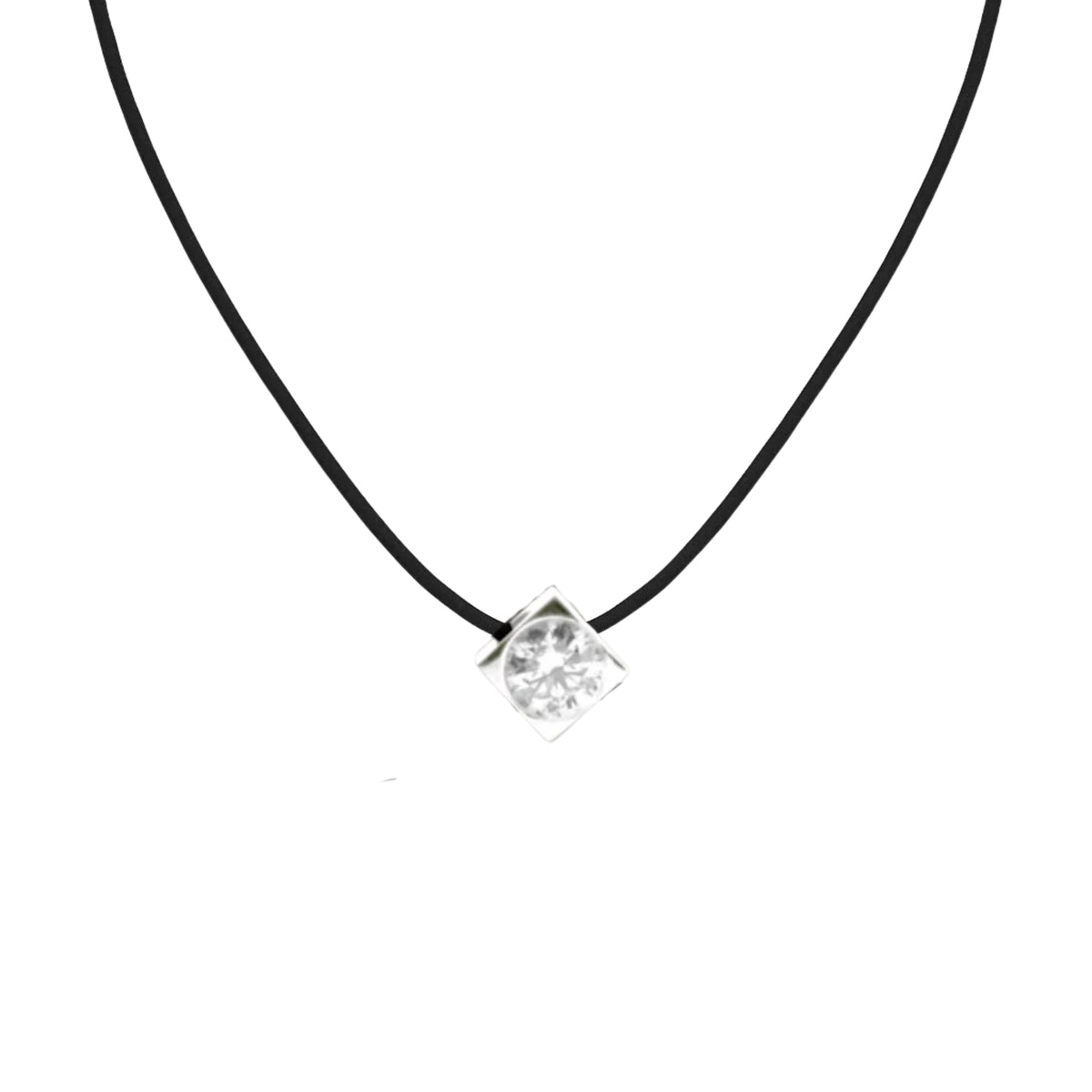 一 CUBE XL Diamond Necklace