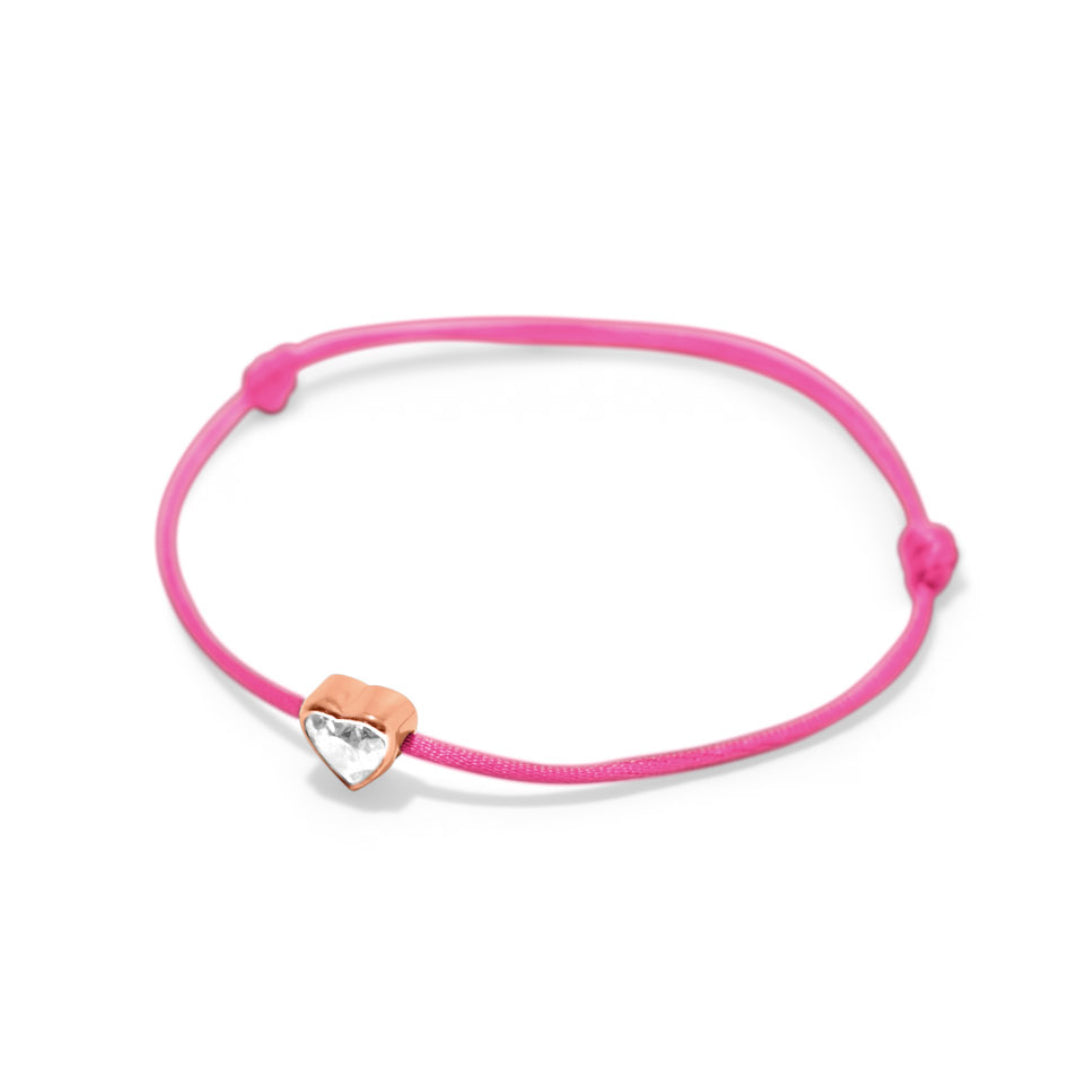 HEART shape diamond rose gold