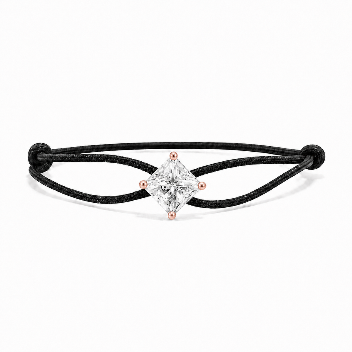 - PRINCESS diamond rose gold