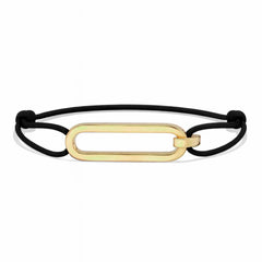 - DOUBLE OVAL yellow gold